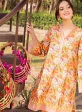 Bage-e-Gul By Gul Ahmed Printed Lawn Unstitched Kurti - GA24BG SL-42064